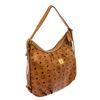 Image 2 : MCM Brown Canvas Leather Hobo Bag