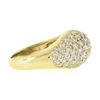 Image 5 : Kurt Wayne 18k Gold 2.25 ctw Pave Round Brilliant Diamond Wide Domed Band Ring