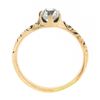 Image 8 : Antique Victorian 14k Gold 0.46 ctw GIA Old European Diamond Petite Solitaire Ri