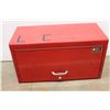 Image 2 : *Red Metal Toolchest, 12'' x 26'' x 15''