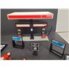 Image 2 : Vintage Playmobile Esso Gas Station Set- As is