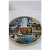 Image 3 : Buffalo Picture, Snowman & Yellowstone Plates, Waskesiu Broom Set