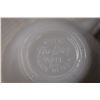 Image 4 : (6) Fire King "Primrose" Milk Glass Cups and Saucers