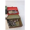 Image 2 : (3) Socket Sets, Ball Peen Hammer, Chisels- As Is
