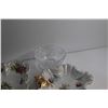 Image 2 : Porcelain Tea Cup & Saucers, Small Ceramic Plates, Juicer, Candy Bowl and Serving Plates