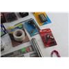 Image 10 : Jig Saw Blades, Reflective Tape, Coaxial Cable Staples, Carabiner, Magnetic Key Case and Misc.