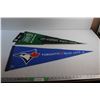Image 1 : Toronto Blue Jays and Saskatchewan Roughriders Pennants