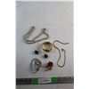 Image 1 : Pearls, Necklaces, Bracelet, Earrings and Tie Pin