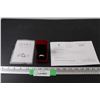 Image 1 : ^ Moissanite 1 ct. GRA Certified Round Brilliant VVS D Color w/18 Round Cut Cubic Zirconium Set in S