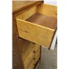 Image 4 : * Custom Built Six Drawer Dresser (Missing the Seventh Drawer) - 19.5" x 14" x 48" - Some Wear