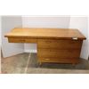 Image 1 : * Custom Built Wood Desk - 60" x 24" x 30.5" - Some Wear