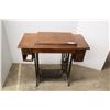 Image 1 : * Singer Sewing Machine - Missing One Drawer - As Is - 34" x 16" x 31"Tall