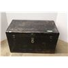 Image 1 : * Steamer Trunk - Some Wear - w/Contents - 38" x 21" x 22.5"