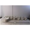 Image 1 : Café Dinnerware - (15) Cups, (9) Saucers