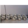 Image 2 : Café Dinnerware - (15) Cups, (9) Saucers