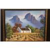 Image 2 : Vineyard In South Africa Capedutch Architecture 15 1/2" x 13 3/4"