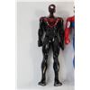 Image 2 : (4) Superhero Toys - Spiderman, Mile Morales, Batman, Ironman