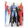 Image 4 : (4) Superhero Toys - Spiderman, Mile Morales, Batman, Ironman