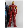 Image 5 : (4) Superhero Toys - Spiderman, Mile Morales, Batman, Ironman