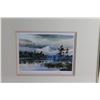 Image 3 : Framed Mountain Lake Print by Brent Heighton 14'' x 12''