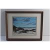 Image 2 : Framed South Pear Island Art Print 15'' x 12''