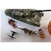 Image 8 : Nerd Gun, Tank Toy, Basketball, Spider Man and Dart Wader Toys, Christmas Sock and Misc.