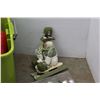 Image 2 : *Large Plastic Tote, Artificial Christmas Tree and Christmas Ornaments