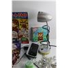 Image 8 : Kids Books, Desk Lamp, Tupperware Cups, Nerd Gun, Christmas Ornaments and Misc.