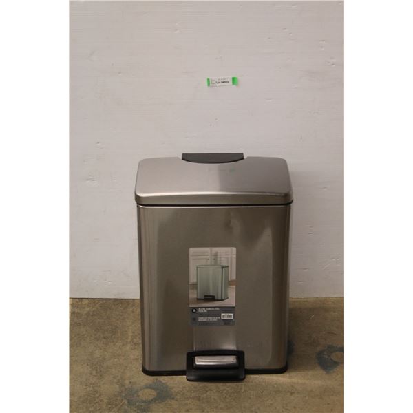 *40L Stainless Garbage Pedal Bin