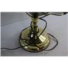 Image 4 : Brass Touch Desk Lamp - Damaged Shade - Tested