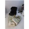 Image 2 : Kamix Child Size 10 Winter Boots, Child Halo Costume, Winter Wear, Hat