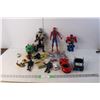 Image 1 : Toy Lot- (5) Star Wars Figures, Spider Man, Transformer, Misc.