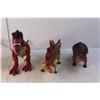 Image 2 : (5) Dinosaur Figures, T-rex with Sound Effects