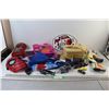 Image 1 : * Nerf Gun, Assorted Toys, Spiderman, Ironman