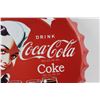 Image 2 : Coca Cola Bottlecap Sign - 16 1/2"