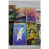 Image 3 : (9) VHS Movies - Jurassic Park, Ace Ventura, Teenage Mutant Ninja Turtles, (2) DVD Movies - I am Sam