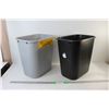 Image 1 : (2) Trash Bins - 15"x 10" x 15"