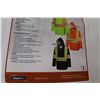 Image 5 : Waterproof Hi-Visibility Safety Rainwear With Hood