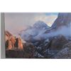Image 2 : Framed Zion National Park Utah Print 30'' x 25''