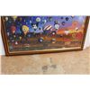 Image 4 : Framed Hot Air Balloons Print 38'' x 27''