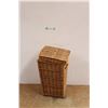 Image 1 : Wicker Basket - 20.5" x 12" x 9.5" - As Is