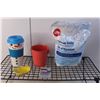 Image 2 : Ceramic Container, Drying Rack, Epsom Salts, Misc.