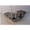 Image 2 : (3) Steel Bowl Set