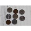 Image 3 : King George V - VI and Elizabeth II Era Canadian Coins