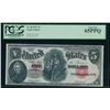 Image 1 : 1907 $5 Legal Tender Note PCGS 65PPQ