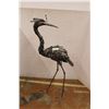 Image 1 : * Custom Metal Crane Decor - 50" Tall