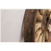 Image 3 : * Antique Wood & Metal Wheel Rim - 24" x 3.5"