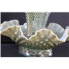 Image 3 : Fenton Carnival Glass Hobnail Art Glass Epergne - 9" x 10"
