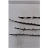 Image 2 : (4) Strands of Vintage Barbed Wire - Approx 24" Long