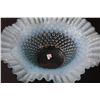 Image 4 : Fenton Opalescent Blue Ombre Hobnail Centrepiece Bowl - 10" x 3.5"